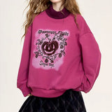 Boogzel Apparel Moonlight Flight Printed Sweatshirt, view 3