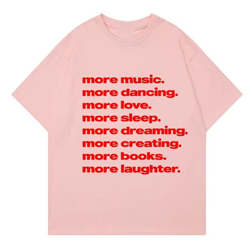 Boogzel Apparel More Music Graphic T-Shirt