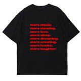 Boogzel Apparel More Music Graphic T-Shirt, view 2