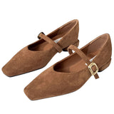 Boogzel Apparel Morning Café Low Heel Babies with Strap, view 3