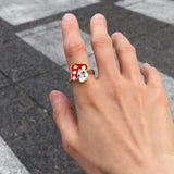 Boogzel Apparel Mushroom Anxiety Ring ๐, view 2