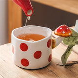 Boogzel Apparel Mushroom Ceramic Mug, view 5