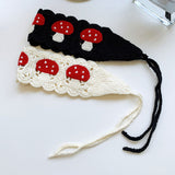 Boogzel Apparel Mushroom Crochet Headband, view 2