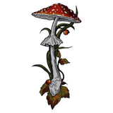 Boogzel Apparel Mushroom Embroidery Necktie, view 2