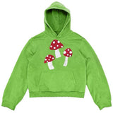 Boogzel Apparel Mushroom Print Hoodie, view 3
