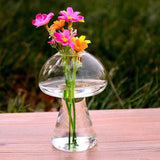Boogzel Apparel Mushroom Shaped Glass Vase, view 2
