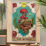 Boogzel Apparel The World Tarot Tapestry, view 2