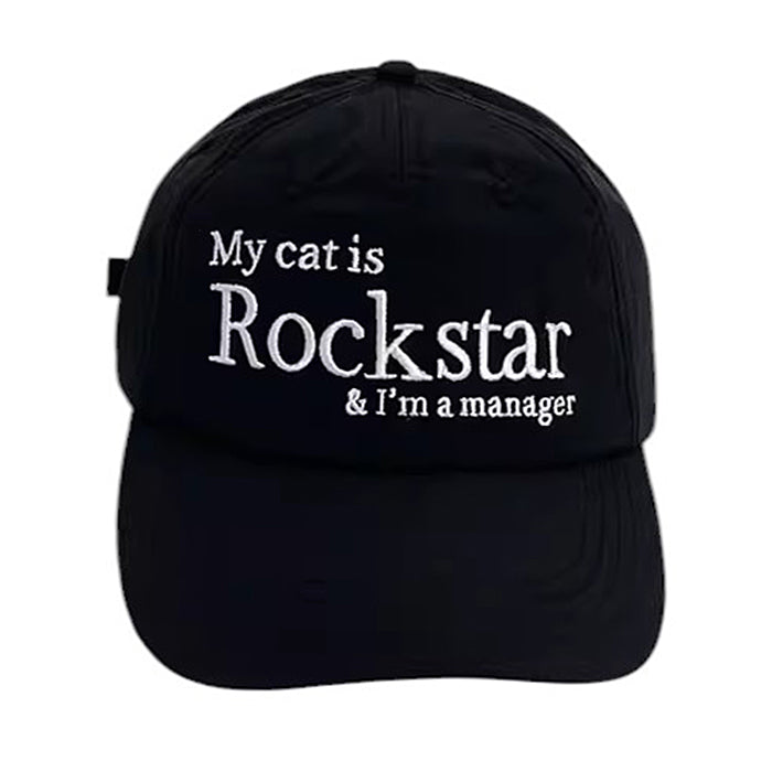 Boogzel Apparel My Cat is Rockstar Cap