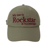 Boogzel Apparel My Cat is Rockstar Cap, view 3