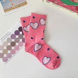 Boogzel Apparel Naturally Sweet Pink Aesthetic Socks, view 3