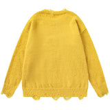 Boogzel Apparel Naughty Cat Fuzzy Sweater, view 4