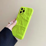 Boogzel Apparel Neon Green iPhone Case, view 4