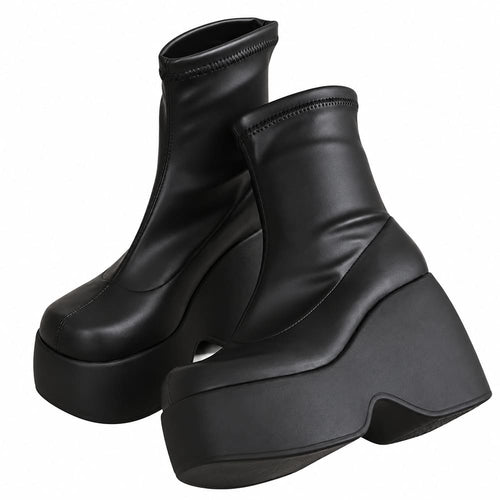 Boogzel Apparel No Apologies Chunky Platform Boots