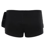 Boogzel Apparel No Apologies Grommet Mini Shorts, view 2