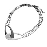 Boogzel Apparel No Lesson Learned Chain Link Necklace, view 2