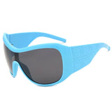 Boogzel Apparel No Photos Shield Sunglasses, view 5