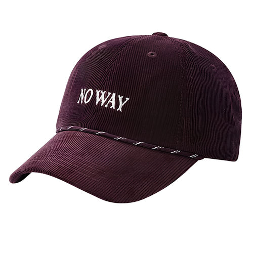 Boogzel Apparel No Way Cord Baseball Cap