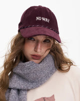 Boogzel Apparel No Way Cord Baseball Cap, view 4
