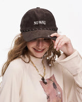 Boogzel Apparel No Way Cord Baseball Cap, view 5