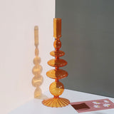 Boogzel Apparel Seashell Nordic Glass Candle Holder, view 5