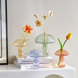 Boogzel Apparel Grandma's House Nordic Mushroom Glass Vase, view 2