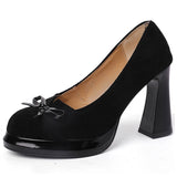 Boogzel Apparel Not Your Babydoll Platform Heels, view 3