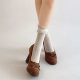 Boogzel Apparel Not Your Babydoll Platform Heels, view 5