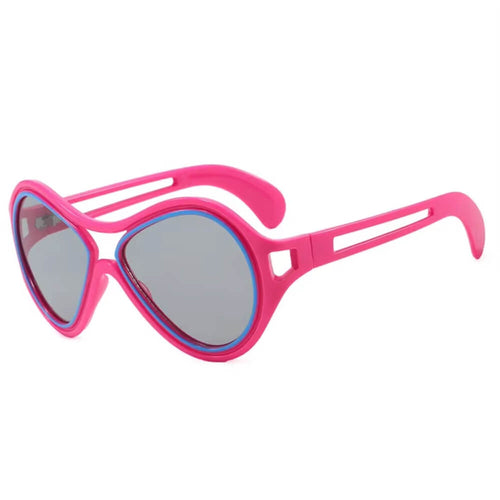 Boogzel Apparel Not Your Doll Oval Sunglasses