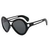 Boogzel Apparel Not Your Doll Oval Sunglasses, view 5