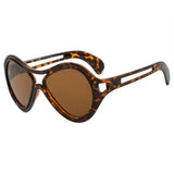 Boogzel Apparel Not Your Doll Oval Sunglasses, view 6