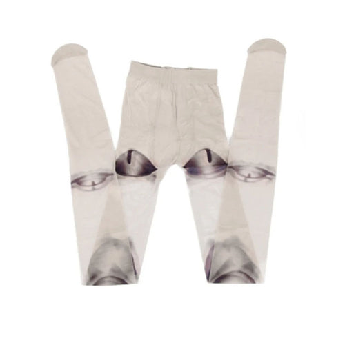 Boogzel Apparel Not Your Doll Sheer Tights