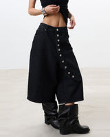 Boogzel Apparel Nothing Planned Button Shorts, view 4