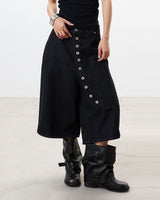Boogzel Apparel Nothing Planned Button Shorts, view 5