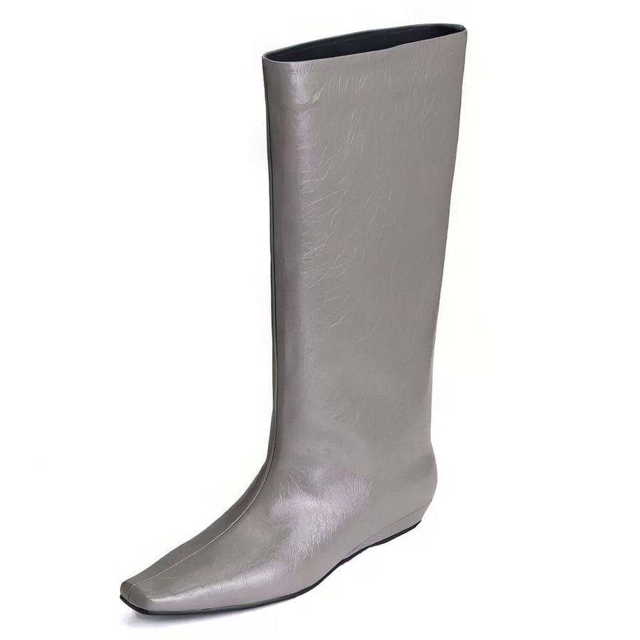 Boogzel Apparel NY Rain Pointed Toe Wide Calf Boots