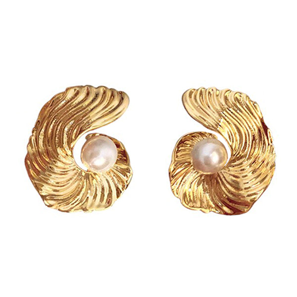 Boogzel Apparel Ocean Whisper Shell Earrings