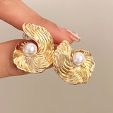 Boogzel Apparel Ocean Whisper Shell Earrings, view 3