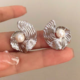 Boogzel Apparel Ocean Whisper Shell Earrings, view 4