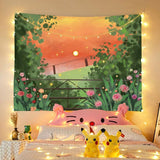 Boogzel Apparel Oil Painting Tapestry & LED Lights Set, view 3