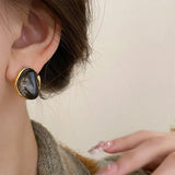 Boogzel Apparel Old Money Aesthetic Earrings, view 4