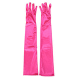Boogzel Apparel Old Money Aesthetic Satin Gloves, view 6