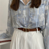 Boogzel Apparel Old Money Aesthetic Thin Belt, view 5