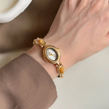 Boogzel Apparel Old Money Aesthetic Watch Bracelet, view 3