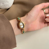 Boogzel Apparel Old Money Aesthetic Watch Bracelet, view 5