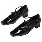 Boogzel Apparel Old Money Cross Strap Mary Janes, view 2