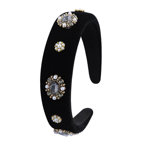 Boogzel Apparel Old Money Rhinestone Headband