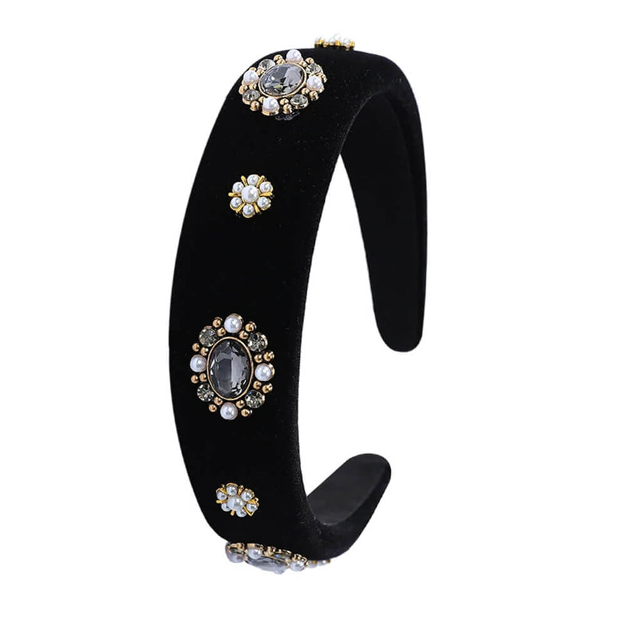 Boogzel Apparel Old Money Rhinestone Headband