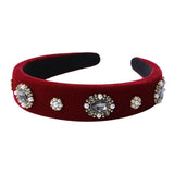 Boogzel Apparel Old Money Rhinestone Headband, view 2
