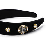 Boogzel Apparel Old Money Rhinestone Headband, view 3
