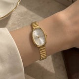 Boogzel Apparel Old Money Style Oval Watch, view 3