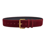 Boogzel Apparel Old Money Suede Wide Belt, view 4